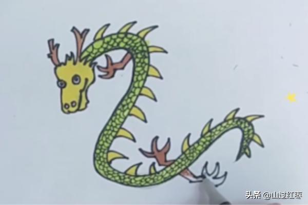 龙怎么画简单又帅气（终极龙怎么画简单又帅气）
